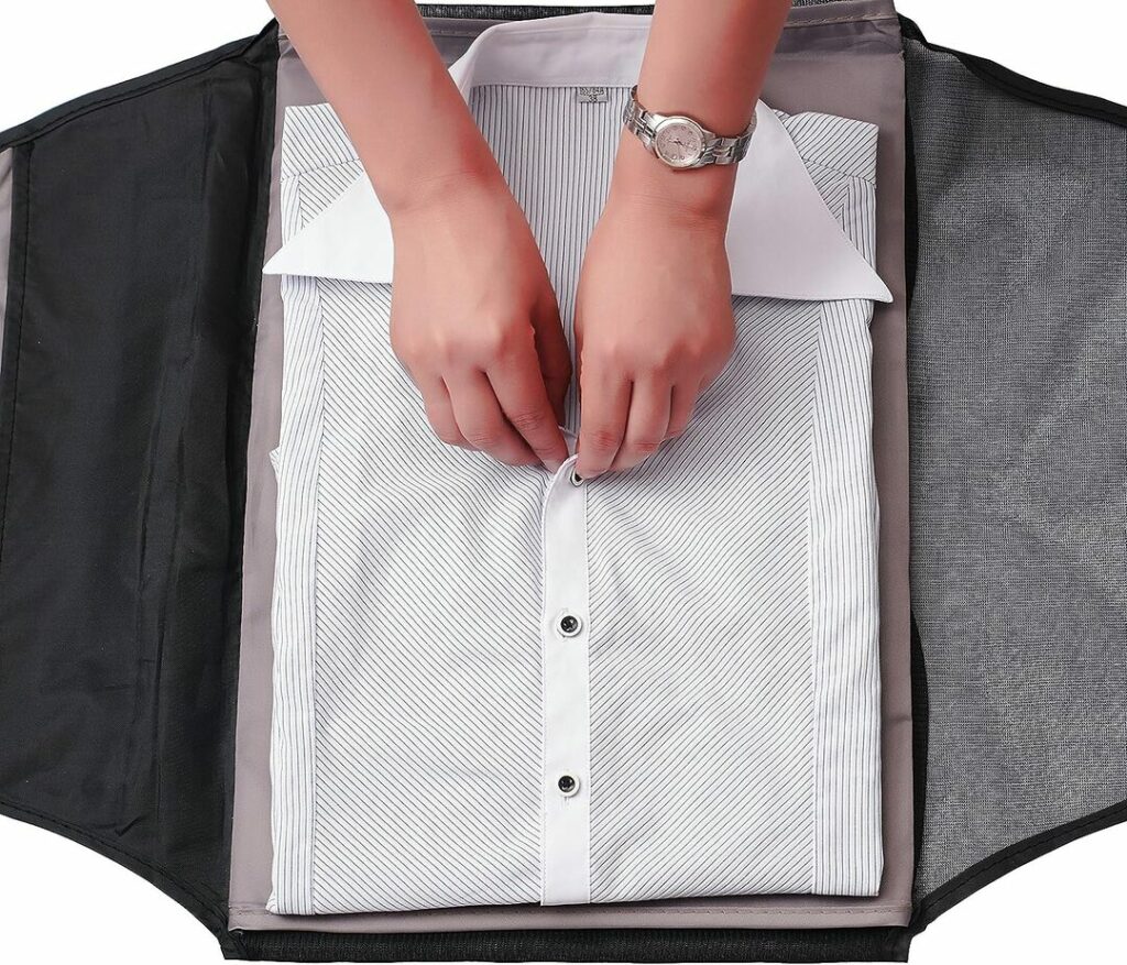 How to Roll Shirts for Packing