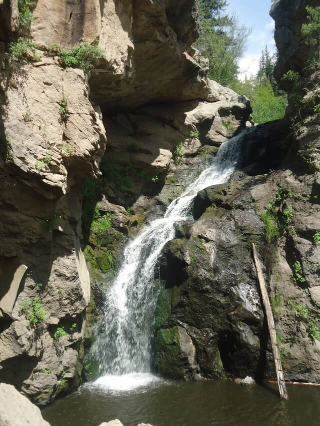 New Mexico Jemez Falls